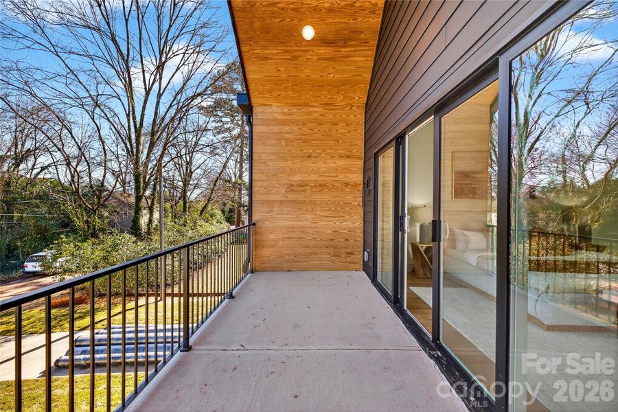 Exterior details and patio area of a home in , Charlotte (Image 3).