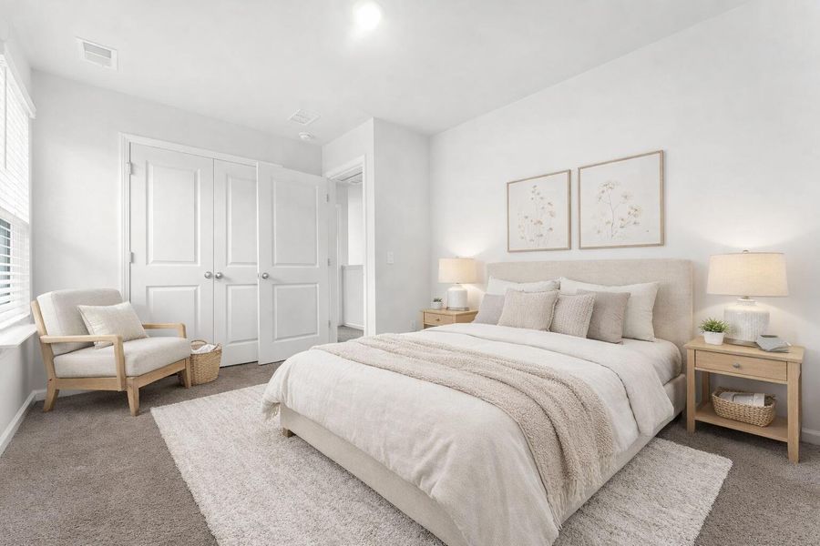 Furnished interior view inside a new home in , Summerville (Image 11).