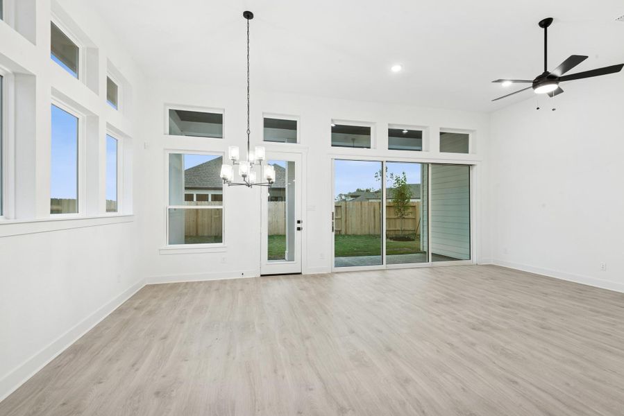 Spacious, unfurnished interior of a new home in ARTAVIA 50' Homesites, Conroe (Image 24).