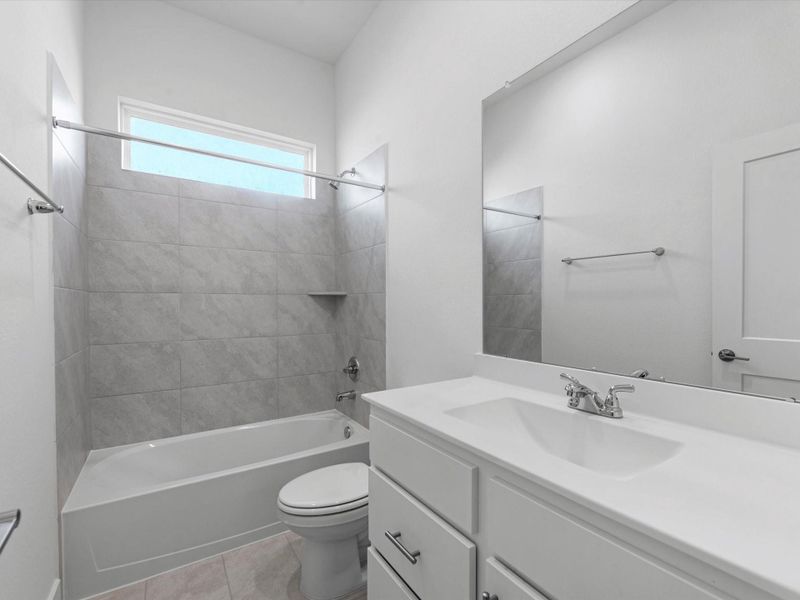 Furnished interior view inside a new home in Clopton Farms, Montgomery (Image 12). Furnished interior view inside a new home in Clopton Farms, Montgomery (Image 12).