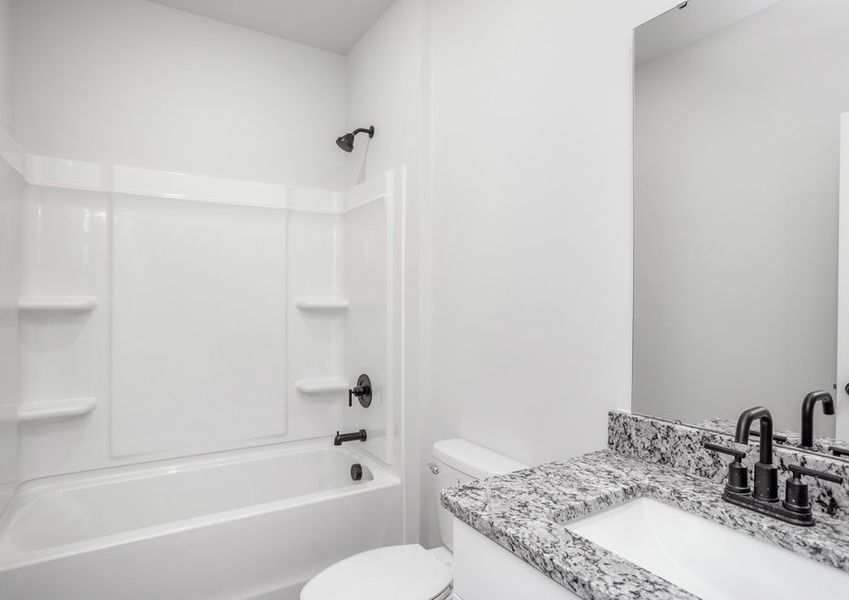 The Secondary bathroom