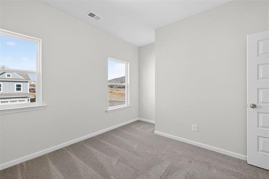 Spacious, unfurnished interior of a new home in Townes At The Stiles, Cartersville (Image 26).