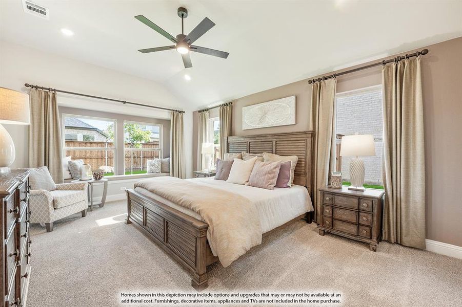 Furnished interior view inside a new home in Hampton Park, Glenn Heights (Image 34).