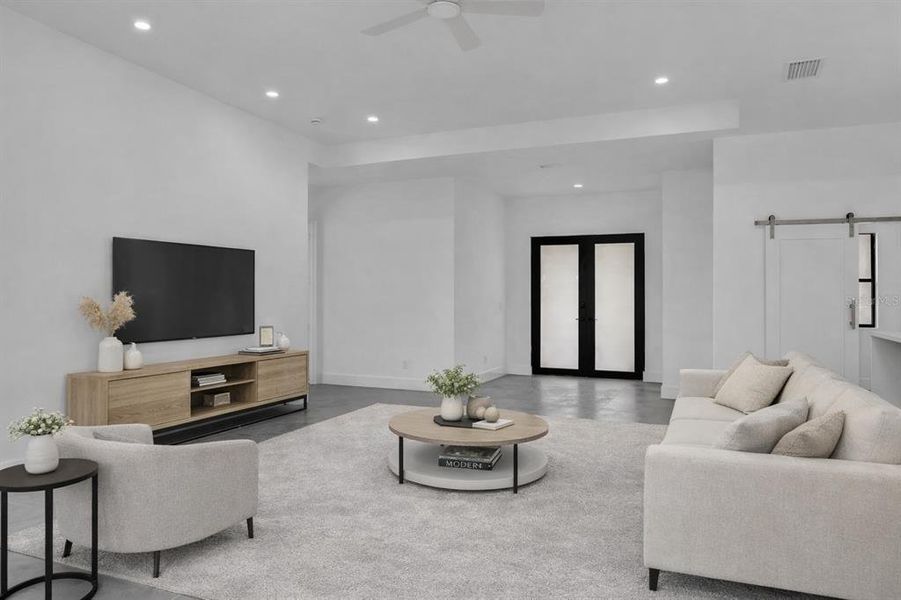 Furnished interior view inside a new home in , Port Charlotte (Image 29).