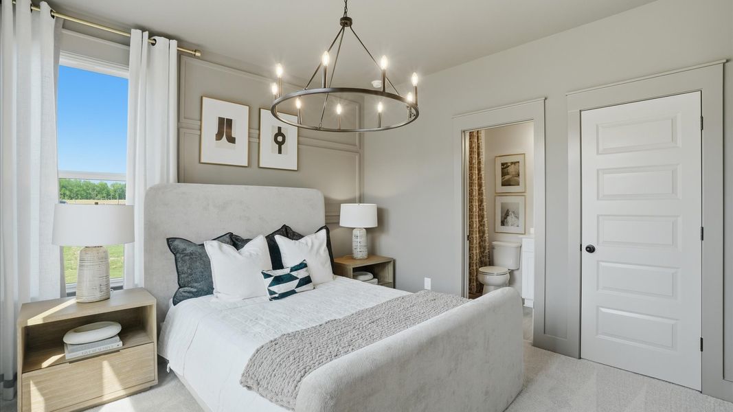 Representative furnished interior of a home built from the Stonefield by DRB Homes in Northcroft, Loganville (Image 27).