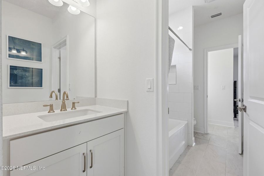 Furnished interior view inside a new home in Seven Pines, Jacksonville (Image 30).