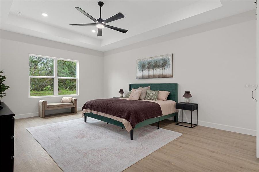 Furnished interior view inside a new home in , Dunnellon (Image 11).