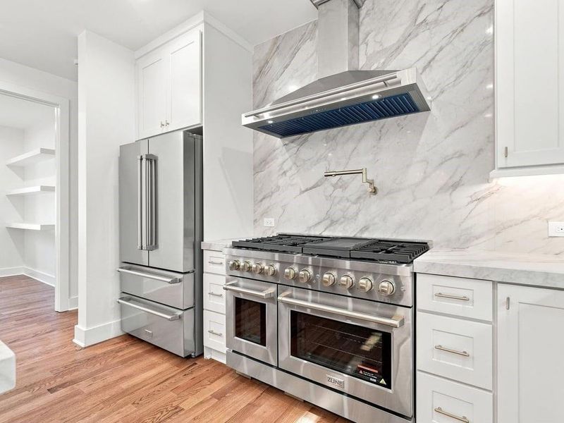 Furnished interior view inside a new home in , Marietta (Image 10).