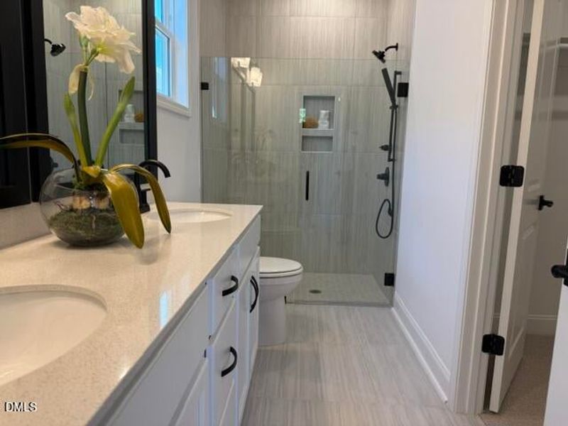 Furnished interior view inside a new home in The Walk at East Village, Clayton (Image 6).