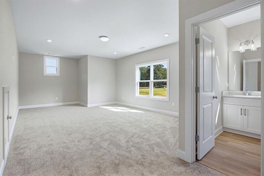 Spacious, unfurnished interior of a new home in , Hampton (Image 41). Spacious, unfurnished interior of a new home in , Hampton (Image 41).