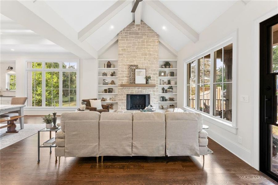 Furnished interior view inside a new home in , Marietta (Image 19).