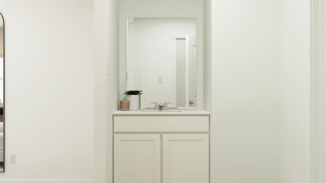 Close-up of interior finishes inside a home in Meadowlark Preserve: Lonestar Collection, Pflugerville (Image 22).