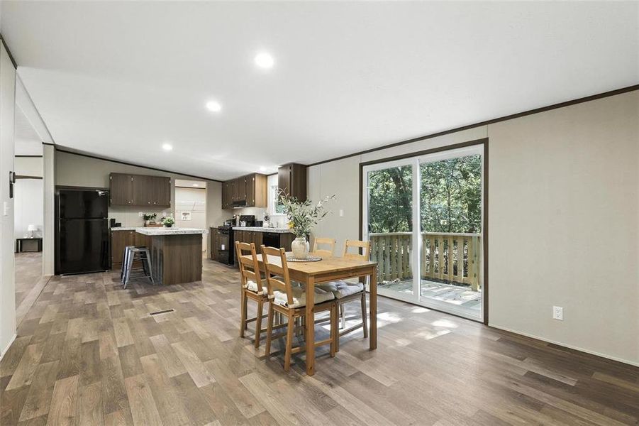 Furnished interior view inside a new home in , Azle (Image 11).