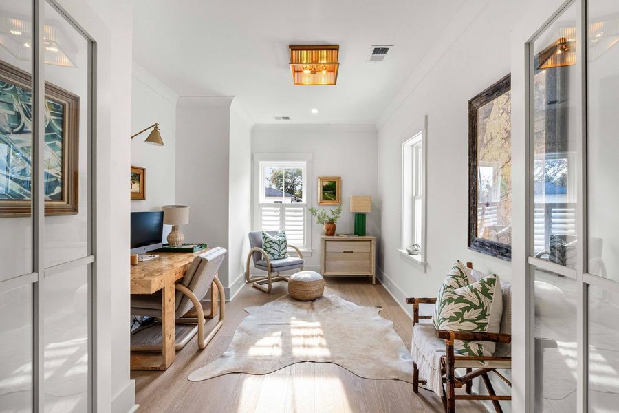 Furnished interior view inside a new home in , Mount Pleasant (Image 41).