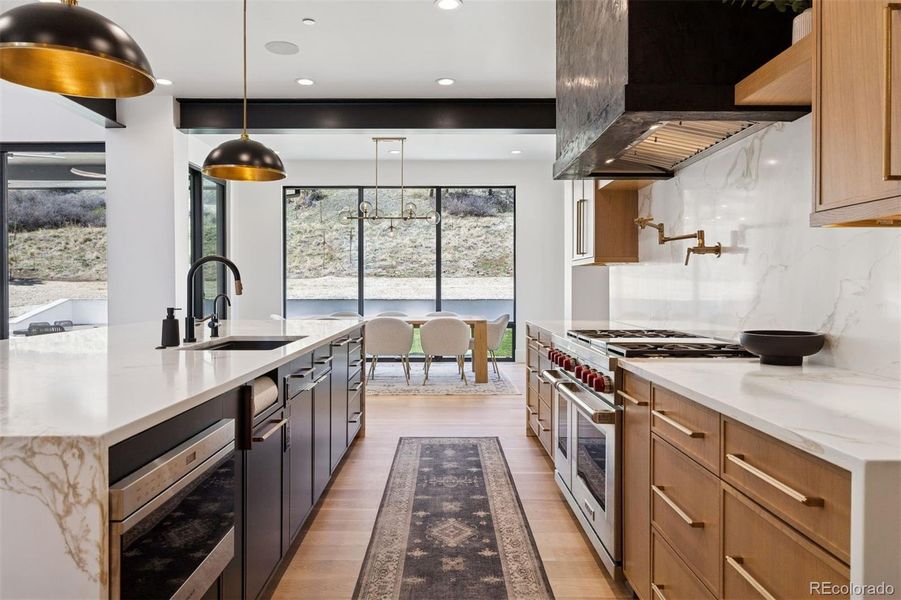 Furnished interior view inside a new home in , Littleton (Image 5).