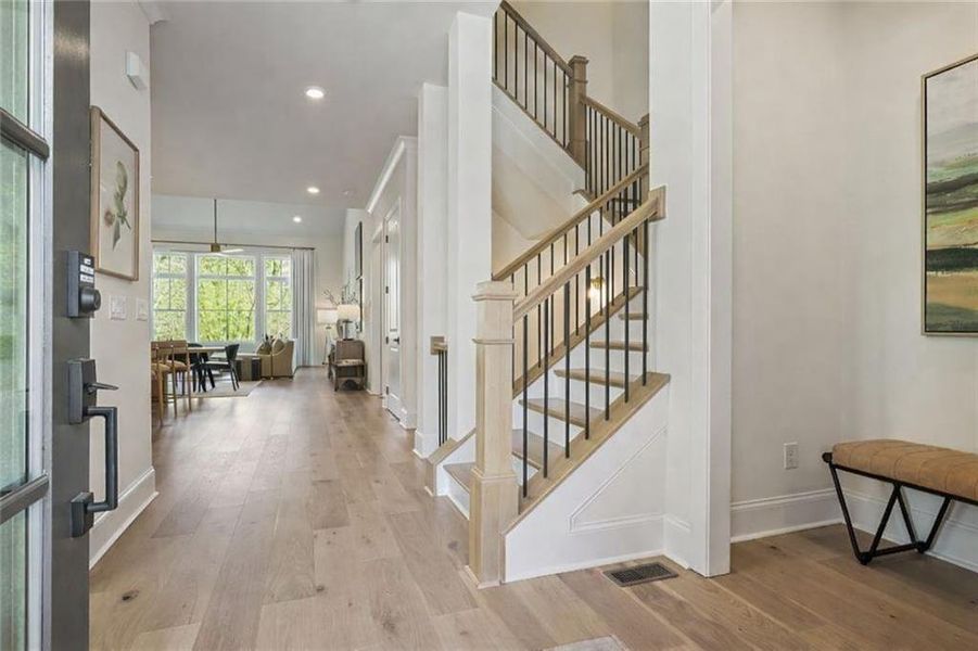 Furnished interior view inside a new home in Waterside Single Family, Peachtree Corners (Image 29).