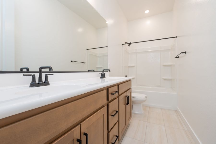 Close-up of interior finishes inside a home in Abel Ranch, Goodyear (Image 9).