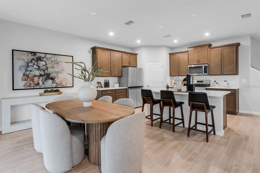 Furnished interior view inside a new home in Pendleton at Chapel Crossings, Wesley Chapel (Image 26). Furnished interior view inside a new home in Pendleton at Chapel Crossings, Wesley Chapel (Image 26).