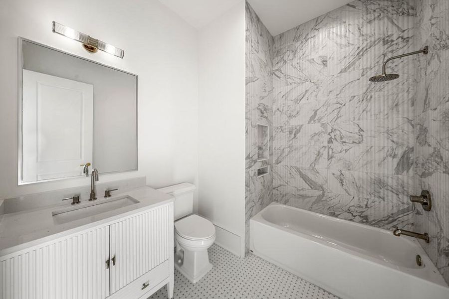 Furnished interior view inside a new home in , Milton (Image 55).