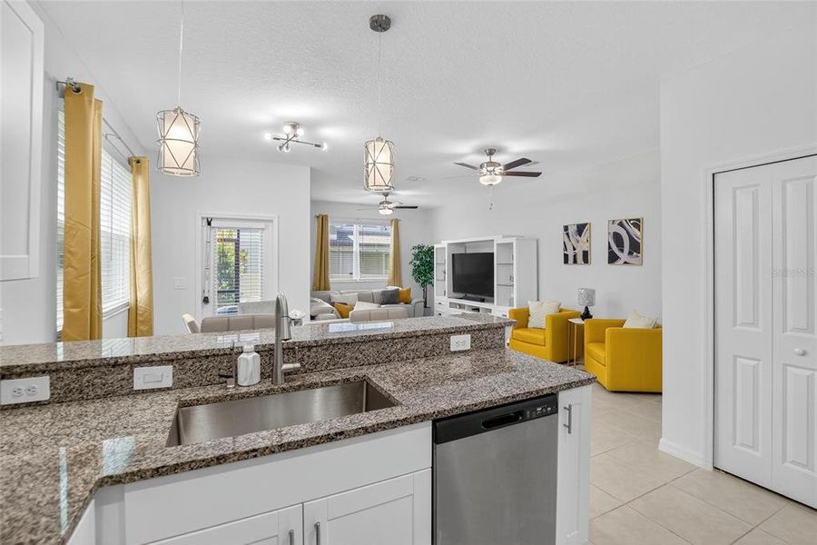 Furnished interior view inside a new home in , San Antonio (Image 9).
