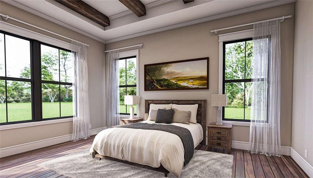 Furnished interior view inside a new home in , Maysville (Image 9).