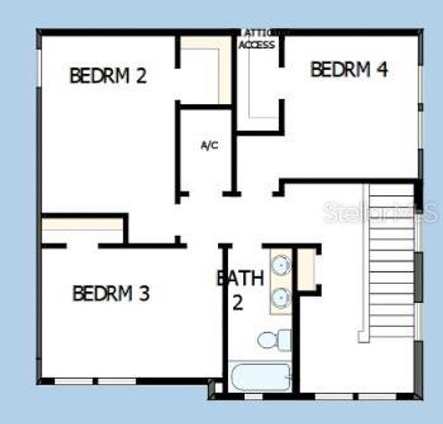 Floor Plan Second Floor