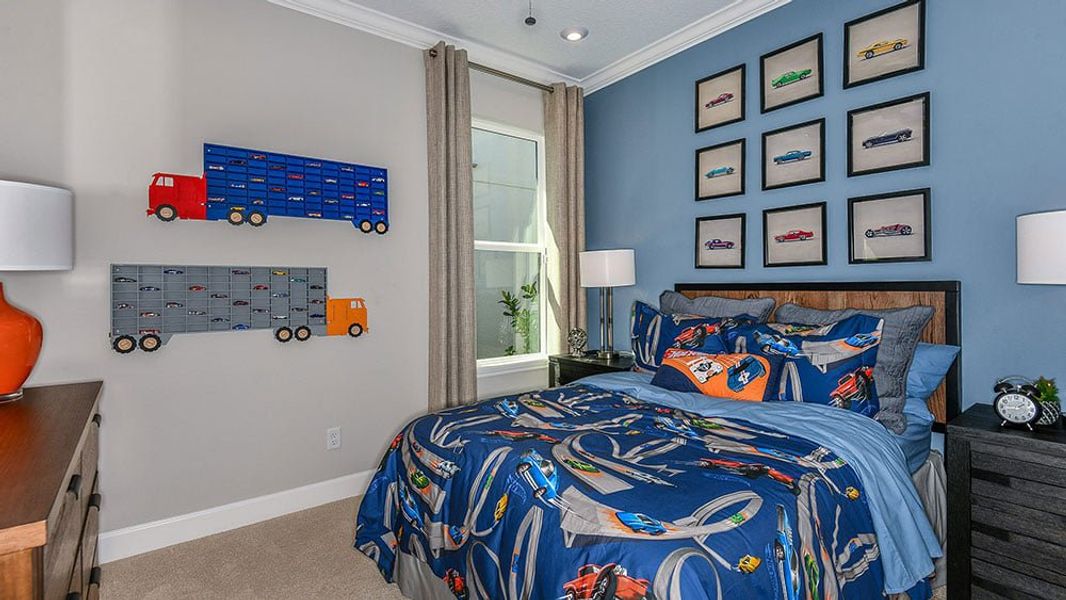 Representative furnished interior of a home built from the Antigua by Taylor Morrison in Cassia at Skye Ranch, Sarasota (Image 16).