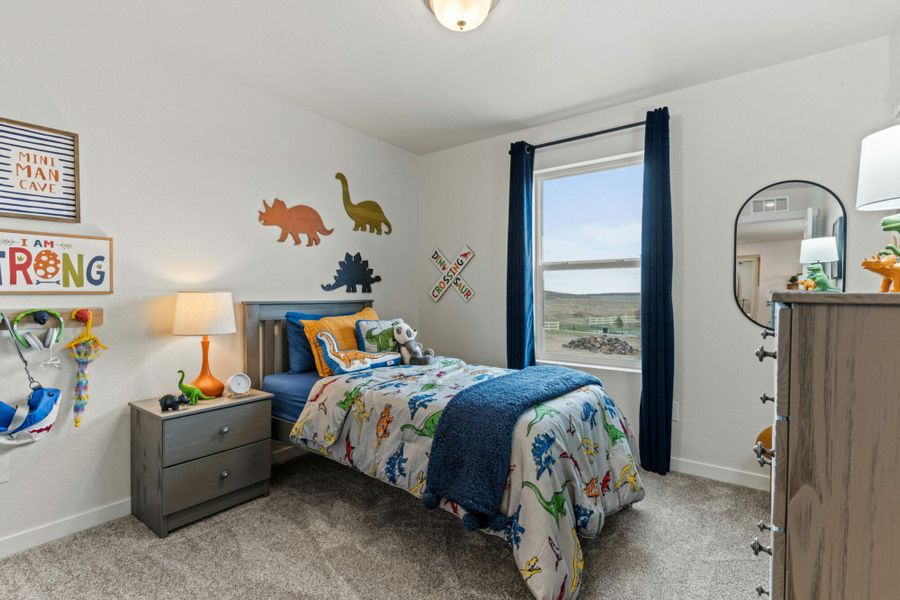 Furnished interior view inside a new home in The Trails at Aspen Ridge – Altitude Collection, Colorado Springs (Image 33). Furnished interior view inside a new home in The Trails at Aspen Ridge – Altitude Collection, Colorado Springs (Image 33).