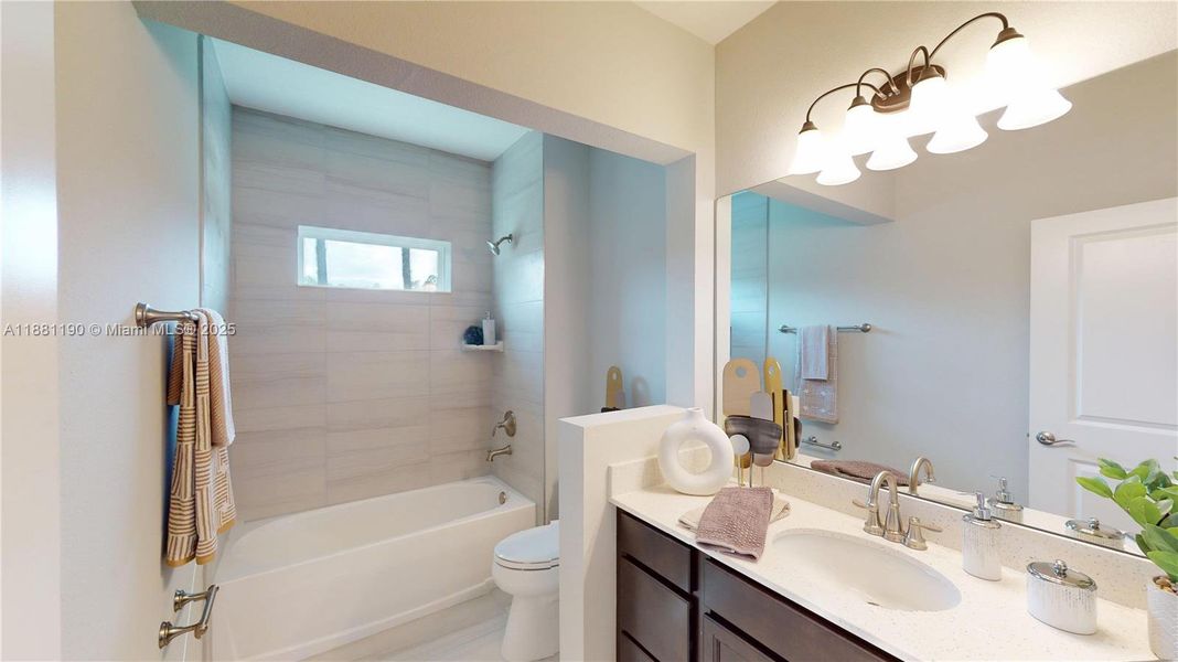 Furnished interior view inside a new home in Westlake Single Family, Ormond Beach (Image 29). Furnished interior view inside a new home in Westlake Single Family, Ormond Beach (Image 29).