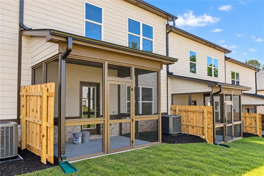 Exterior details and patio area of a home in , Norcross (Image 3).