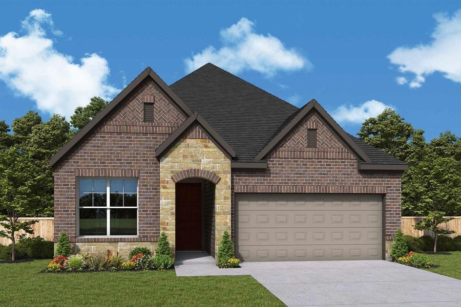 Welcome to The Conroe by David Weekley Homes. **HOME ESTIMATED TO BE COMPLETE SEPTEMBER 2025**