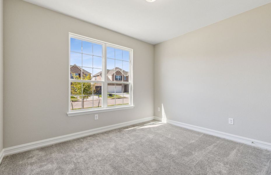 Spacious secondary bedroom