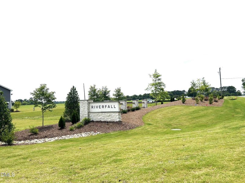 RVF Front entrance Monument