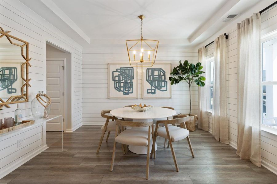 Furnished interior view inside a new home in Carnes Crossroads, Summerville (Image 4).
