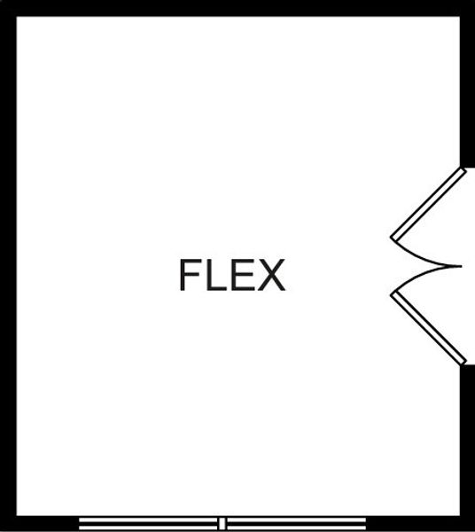 2D floor plan layout for the The Boxwood by Direct Residential Communities in Neely Farm, Covington, GA (Image 4).