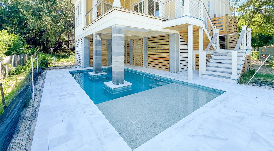 Furnished interior view inside a new home in , Isle Of Palms (Image 11). Furnished interior view inside a new home in , Isle Of Palms (Image 11).