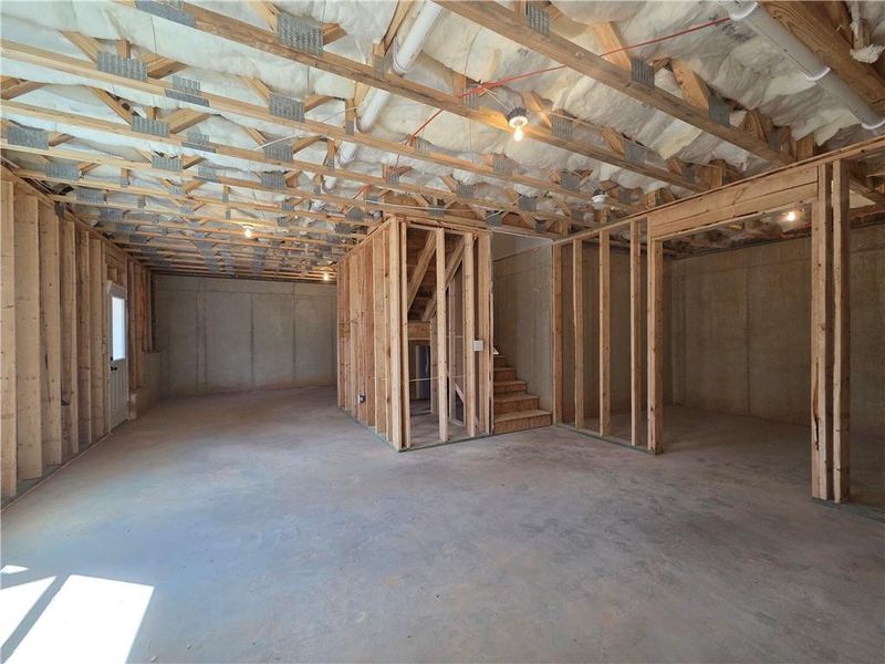 In-progress construction of a new home in Benson Estates, Dallas, GA (Image 25).