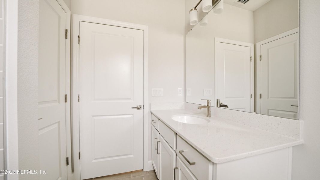 Furnished interior view inside a new home in , Palm Coast (Image 31).