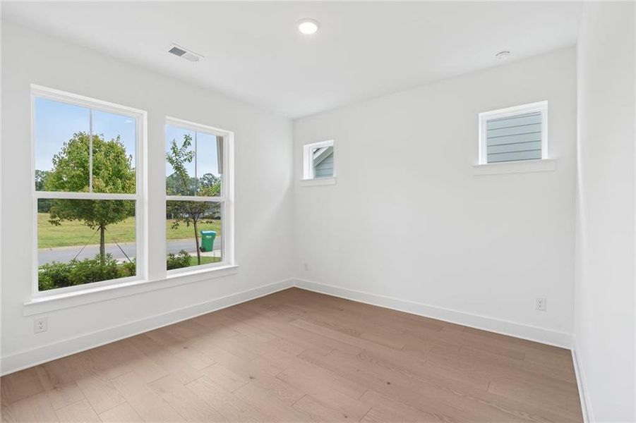 Spacious, unfurnished interior of a new home in Crescent Pointe at Great Sky, Canton (Image 10). Spacious, unfurnished interior of a new home in Crescent Pointe at Great Sky, Canton (Image 10).