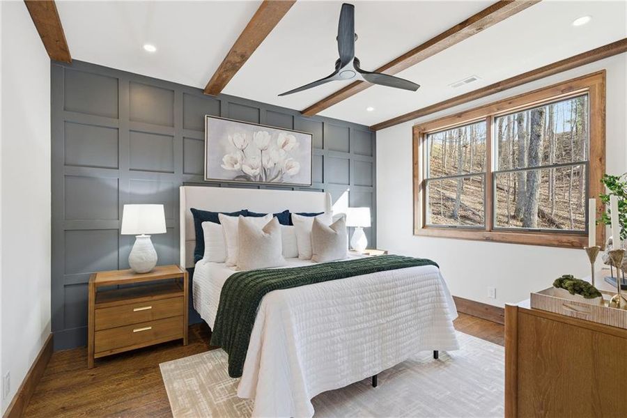 Furnished interior view inside a new home in , Young Harris (Image 5).