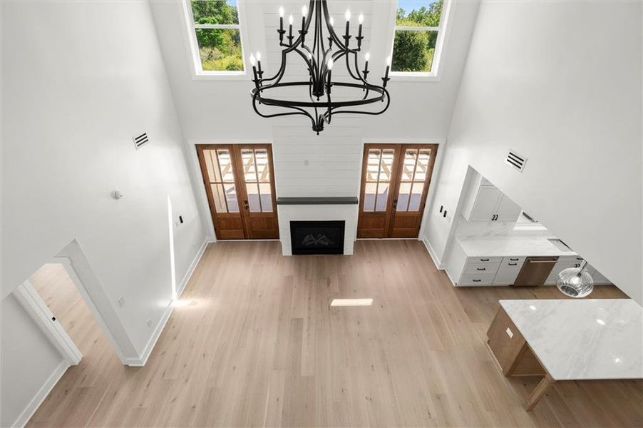 Spacious, unfurnished interior of a new home in , Canton (Image 55).