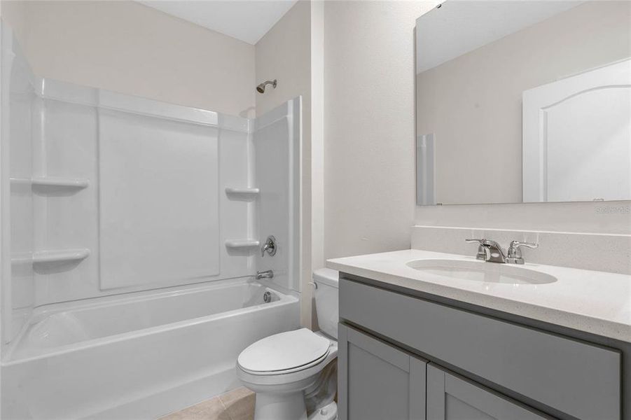 Furnished interior view inside a new home in Harmony at Lake Eloise, Winter Haven (Image 31).