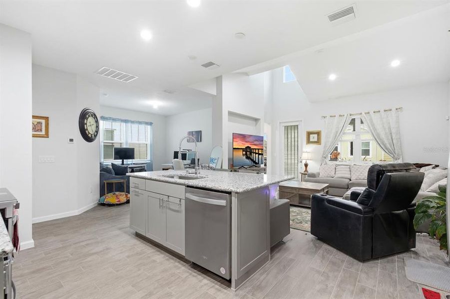 Furnished interior view inside a new home in , Daytona Beach (Image 7). Furnished interior view inside a new home in , Daytona Beach (Image 7).