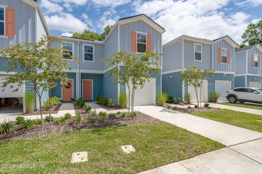 Front exterior of a new home in , Jacksonville, FL, highlighting curb appeal (Image 2). Front exterior of a new home in , Jacksonville, FL, highlighting curb appeal (Image 2).