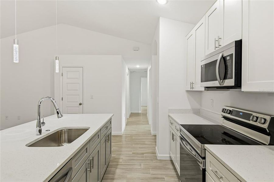 Furnished interior view inside a new home in , Kissimmee (Image 4).