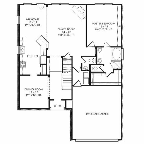 2D floor plan layout of this home in , Woodbranch, TX (Image 5). 2D floor plan layout of this home in , Woodbranch, TX (Image 5).