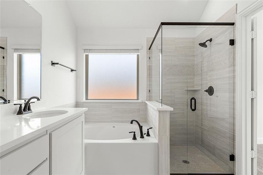 Furnished interior view inside a new home in West Crossing, Anna (Image 13). Furnished interior view inside a new home in West Crossing, Anna (Image 13).