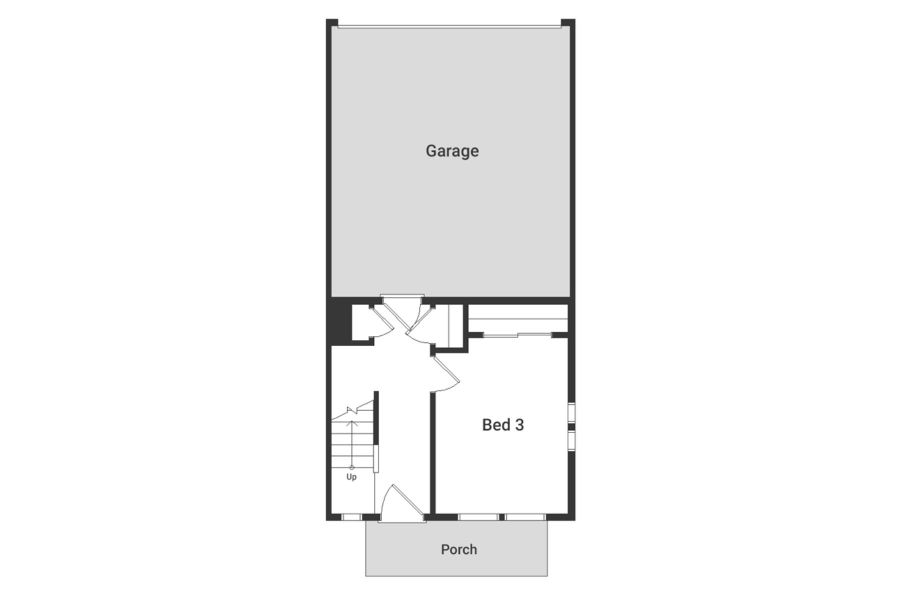 2D floor plan layout of this home in Banning Lewis Ranch - New Homes Colorado Springs, Colorado Springs, CO (Image 1). 2D floor plan layout of this home in Banning Lewis Ranch - New Homes Colorado Springs, Colorado Springs, CO (Image 1).