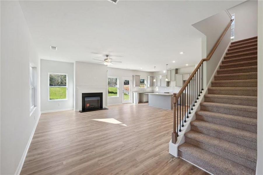 Spacious, unfurnished interior of a new home in Neely Farm, Covington (Image 12). Spacious, unfurnished interior of a new home in Neely Farm, Covington (Image 12).