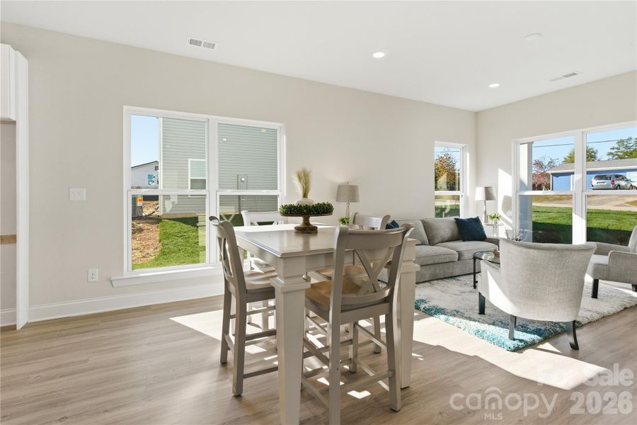 Furnished interior view inside a new home in , Fort Mill (Image 13).